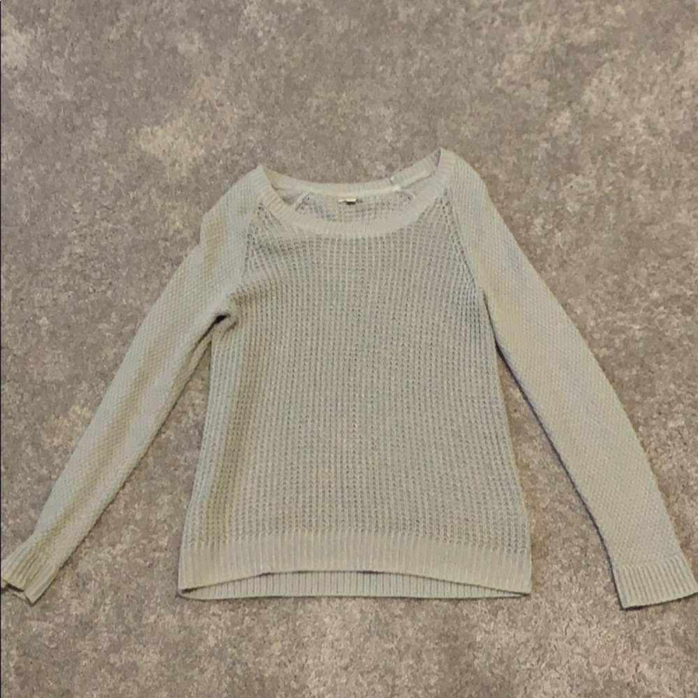 gray sweater good condition